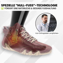 Lade das Bild in den Galerie-Viewer, Alpaka - orthopädische, wasserdichte & rutschfeste Leder-Barfußschuhe