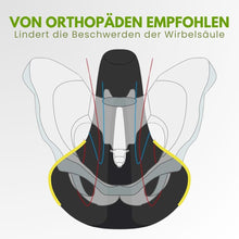 Lade das Bild in den Galerie-Viewer, Cloudsattel - orthopädischer schmerzlindernder Radsattel für alle Fahrräder