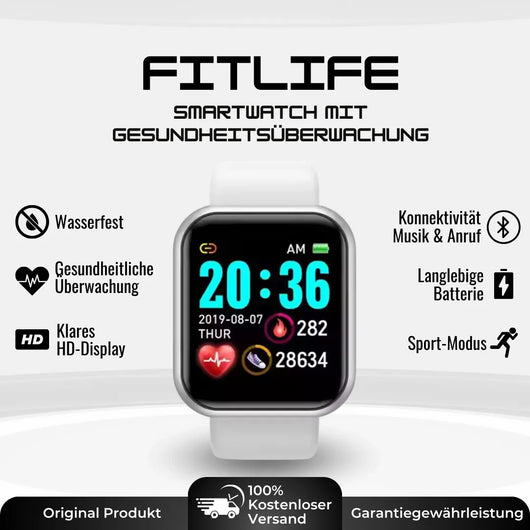 FitLife - Gesundheits u.-Fitness -Smartwatch (2026)
