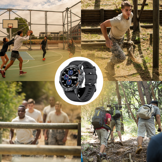 TitanX CombatFit S45 - unzerstörbare zertifizierte Gesundheitsuhr (2026)