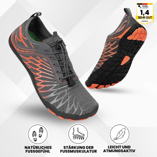 FloraX Pro - ergonomische, schmerzlindernde & wasserdichte Barfußschuhe