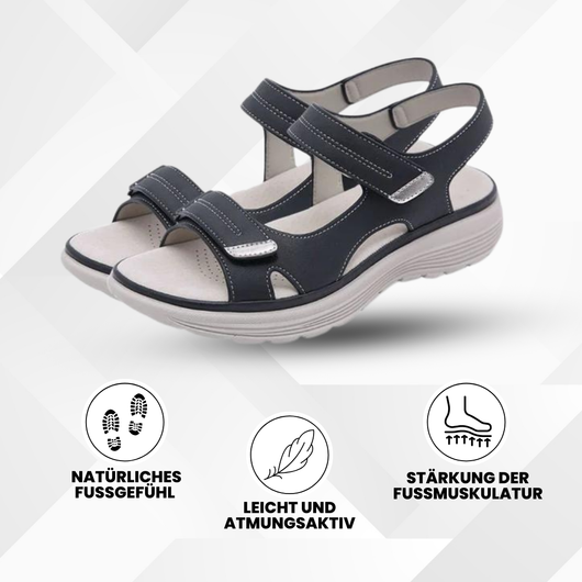 OrthoKlara - ergonomische,  schmerzlindernde & rutschfeste Sandalen für Damen