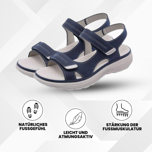 OrthoKlara - ergonomische,  schmerzlindernde & rutschfeste Sandalen für Damen