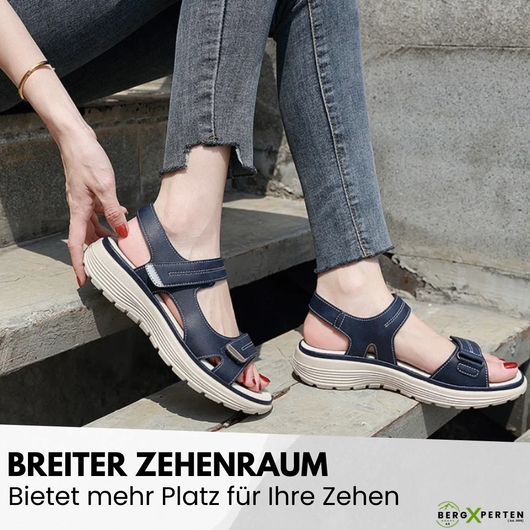 OrthoKlara - ergonomische,  schmerzlindernde & rutschfeste Sandalen für Damen