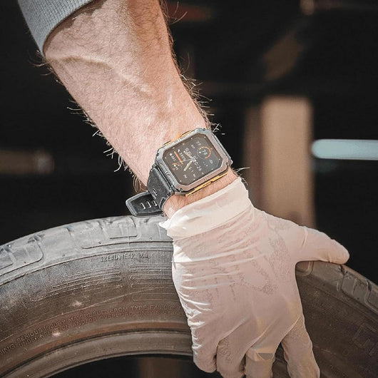 AirForce Health K52 - die unzerstörbare Smartwatch mit Echtzeit Herzfrequenzmesser, Blutdruck-/Sauerstoff-Tracker